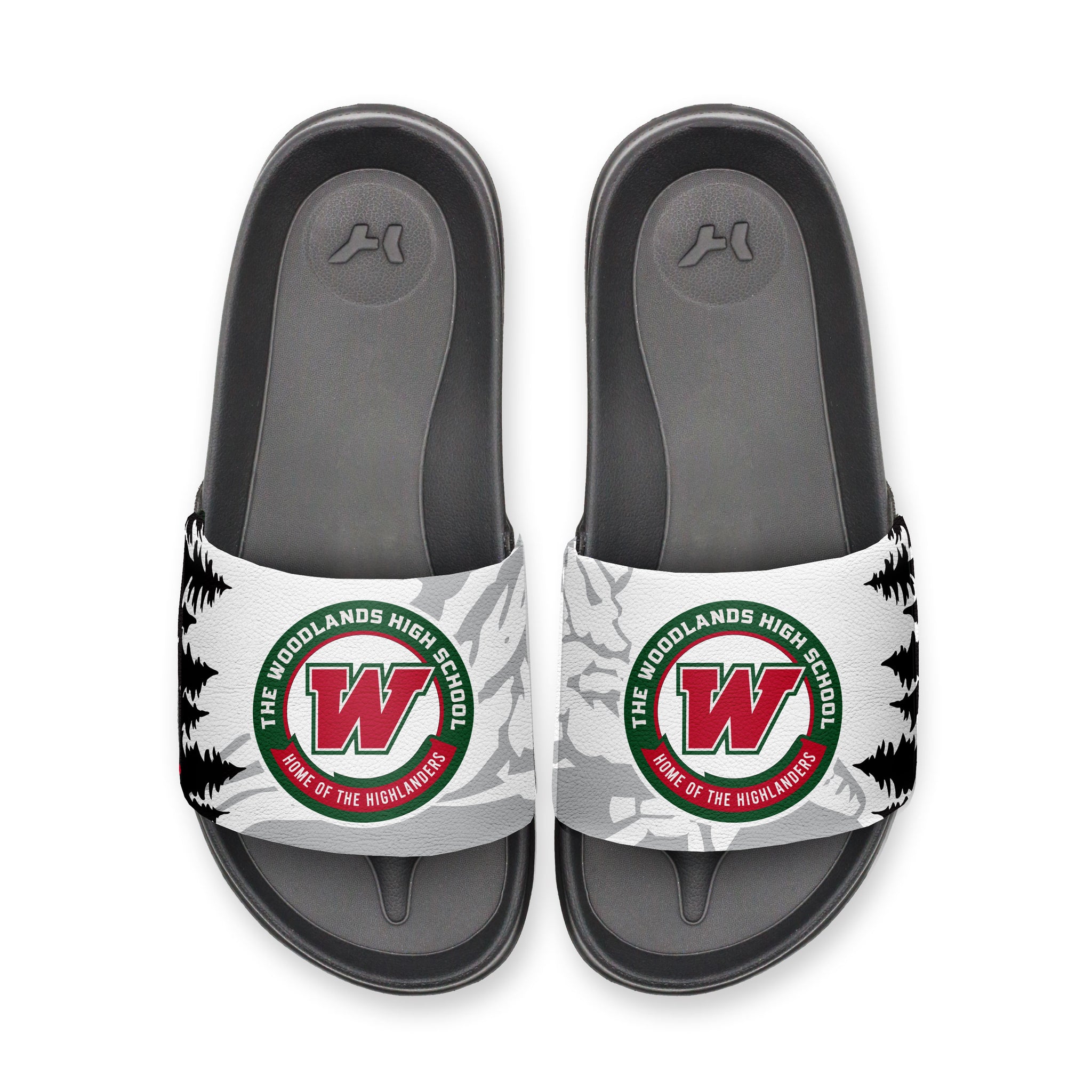 Woodlands HS Highlanders Slydr Switch White