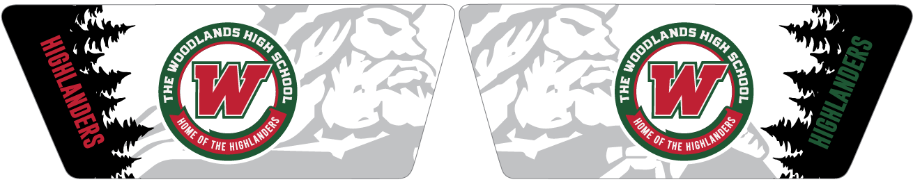 Woodlands HS Highlanders Slydr Switch White