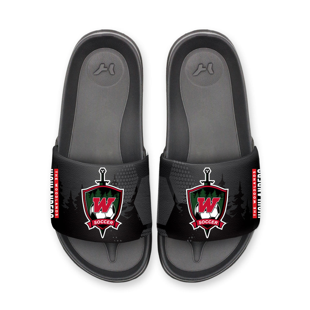 Woodlands HS Soccer Slydr Switch Black