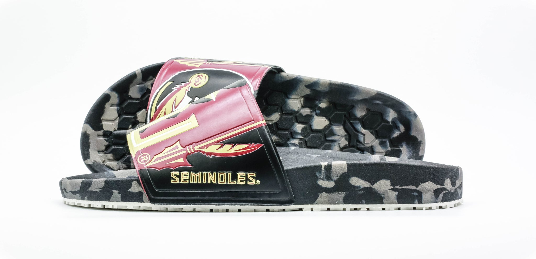 NEW Hype FSU Seminoles Florida State Slyder Slides Sandals Size 8