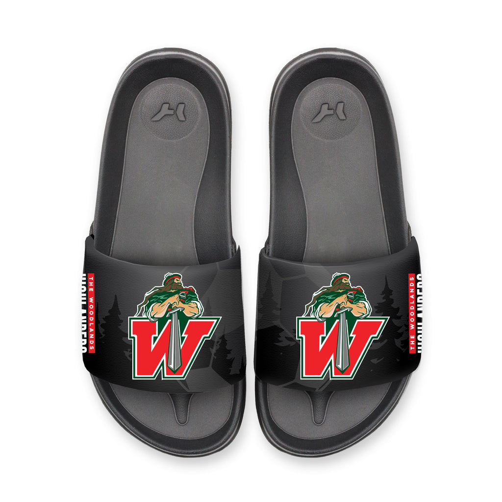 Woodlands HS Soccer Slydr Switch Black