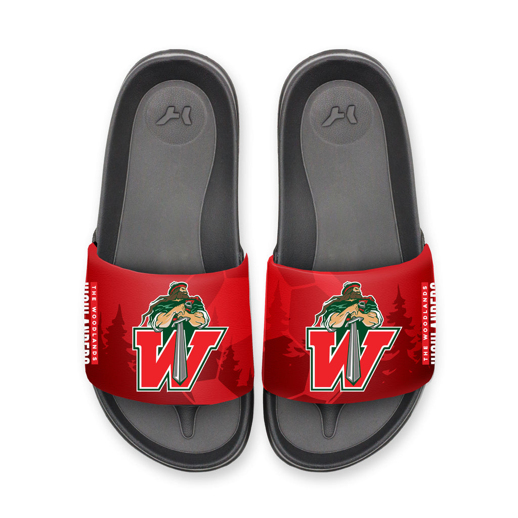 Woodlands HS Soccer Slydr Switch Red